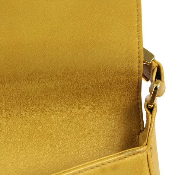 Chanel Beige Lambskin Choco Bar Shoulder Bag 99374 - Picture 7 of 14